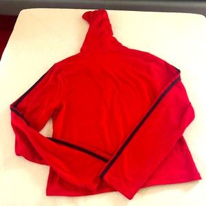 NWOT EYE CANDY FITTED RED HOODIE (M/L/XL)